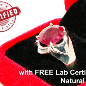 Red Ruby Stone Ring