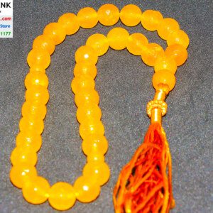 Yellow JADE Stone Tasbeeh