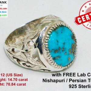 Feroza Turquoise Stone Ring for Sale