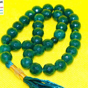 Green-Sabz JADE Stone Islamic Tasbeh