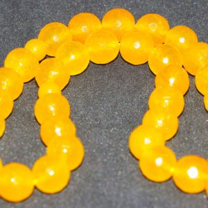 CERTIFIED Yellow JADE Stone Tasbeeh - Islamic Prayer Beads Tasbi 33 Beads 10mm - Image 4