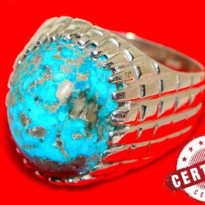 Ring Size 11 MENS Turquoise