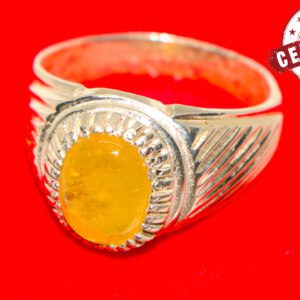 Yellow Sapphire Gemstone Ring