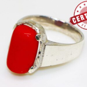 Red Coral-Marjan Stone Ring