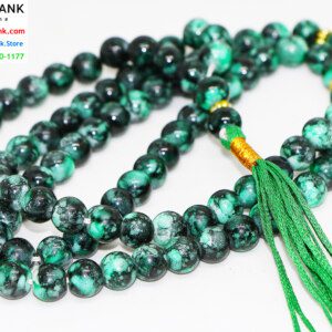 Natural Green Malachite Stone Tasbeh