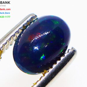 CERTIFIED Natural Opal Black with Fire