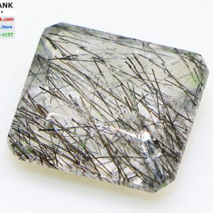 Natural Real Black Rutile Quartz CERTIFIED