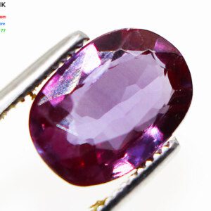 CERTIFIED Purple RHODOLITE Garnet Gem