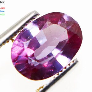 Natural Purple RHODOLITE Garnet with CERTIFICATE for Sale