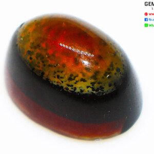 Natural CERTIFIED Bi Color Rare Eye Agate