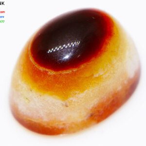 Natural TIBET CERTIFIED Eye Agate Cab Stone