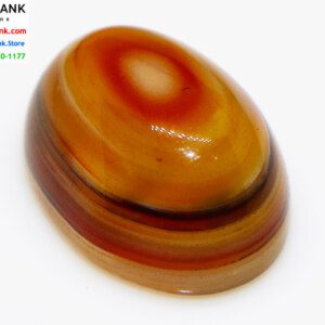 Natural CERTIFIED Eye Agate Cabochon Stone