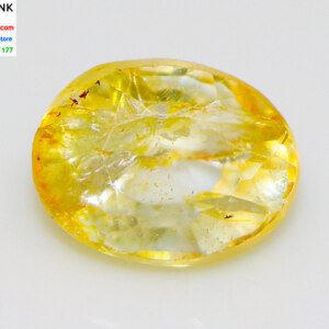 with CERTIFICATE Natural Ceylon Yellow-Golden Loose Topaz Stone for Sale