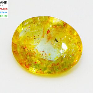 with CERTIFICATE Natural Ceylon Golden Topaz Gemstone