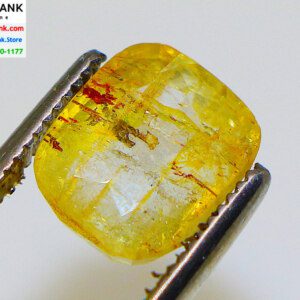 CERTIFIED Yellow-Golden Ceylon Topaz Gemstone