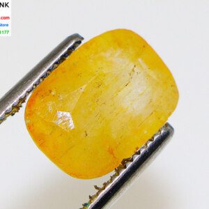 Ceylon Certified Golden-Yellow Topaz Gemstone