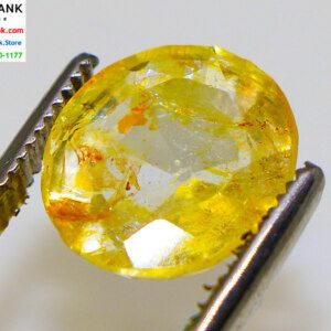 Certified Ceylon Golden-Yellow Topaz Gemstone