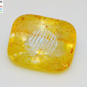 Certified Ceylon Golden-Yellow Topaz Loose Gem Stone