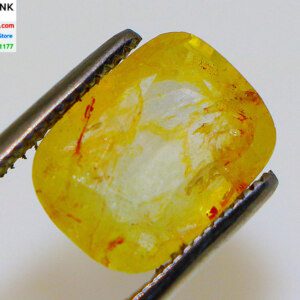 Ceylon Untreated Golden-Yellow Topaz Gem Stone