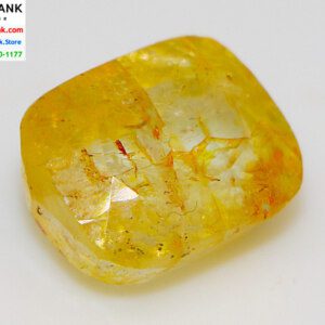 CERTIFIED Golden-Yellow Untreated Topaz Stone