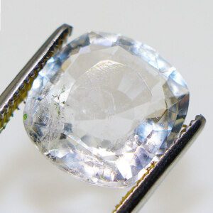 Natural Ceylon White Topaz Single Gemstones