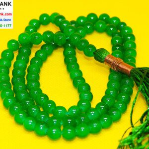 Natural Sabz Agate-Aqeq Prayer Beads Tasbih 8mm-100