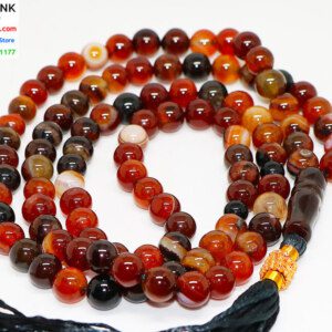 CERTIFIED Natural YEMENI Agate-Aqeq Stone Prayer Beads