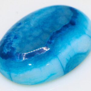 Natural Lace Blue AGATE Loose Cabochon Stone CERTIFIED