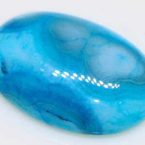 Natural CERTIFIED Blue Lace Agate Loose Cabochon Stone