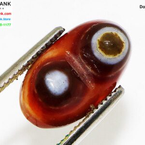 Natural TIBET OWL EYES Agate Cabochon Stone with CERTIFICATE