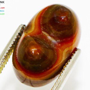 Natural CERTIFIED Rare Tibet EYES Agate Loose Cabochon Stone