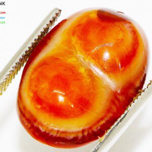 Natural Antique Rare Tibet Double Eyes AGATE Loose Oval Gem Stone