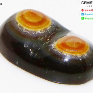 Natural Antique Rare Tibat Double Eyes AGATE Loose Oval Stone