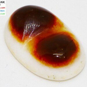 Natural Antique Rare Tibet Double Eyes AGATE Oval Superior Stone