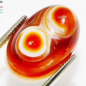 Natural Ancient Rare Tibet Double Eye AGATE AAA Superior Stone