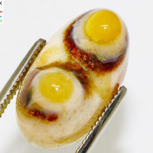 Natural Ancient Rare Tibet Double Eye AGATE AAA Superior Stone