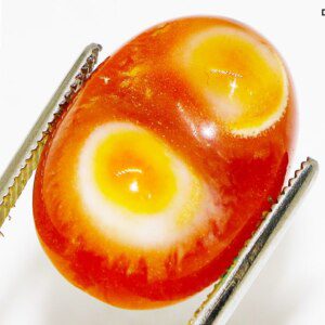 Natural Super Rare Tibet Owl Eyes AGATE Superior AAA Stone