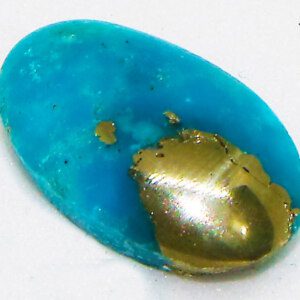 Natural Nishapuri Top Blue Turquoise Feroza Gem stone for Sale