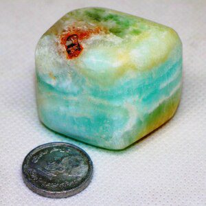 Natural CERTIFIED AZURITE Healing Reiki Tumbled Stone