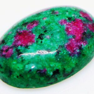 Natural Elegant Ruby in Fuchsite Quartz Stone