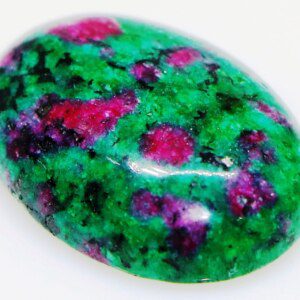 Natural Ruby in Fuchsite Quartz Gemstone