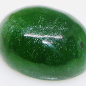 CERTIFIED Natural NEPHRITE Green JADE Loose Oval Cabochon Gem Stone