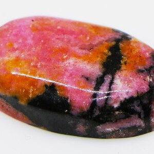 Natural Pink and Black Rhodonite Gem Stone