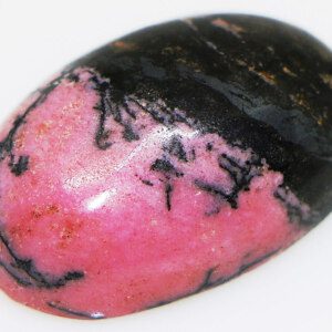 Natural Rhodonite Worry Ring Gem Stone for Sale