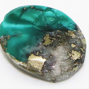 Greenish Turquoise Natural Certified Stone