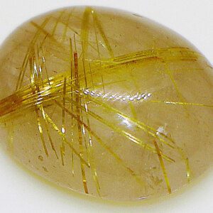 Golden Rutile Quartz Stone from Iraq