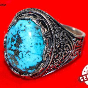 Nishapuri FEROZA Stone Silver Ring Price in Pakistan