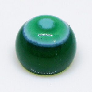 Top Rare Green Tibet Agate Ring Gemstone