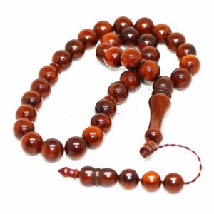 Premium Mala Prayer Beads of Koka Wood Beads Tasbih 33