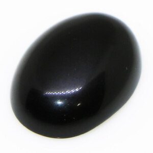 Natural Black Loose Agate Ring Stone